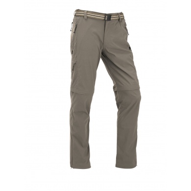 Maul Wanderhose Ontario II 2in1 Zipp off - lange Hose+Bermuda - beige Herren